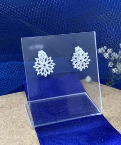 Brinco Prata 925 Flor - BP066